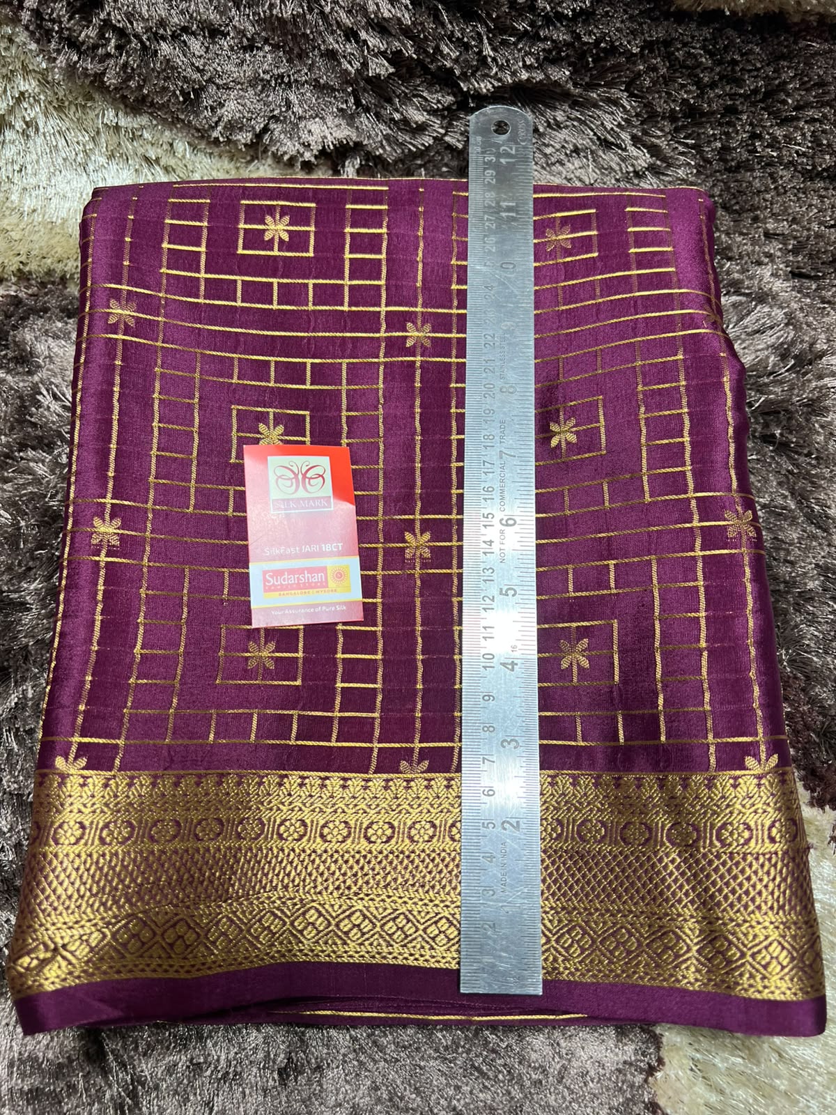 Pure Mysore Silk Saree.