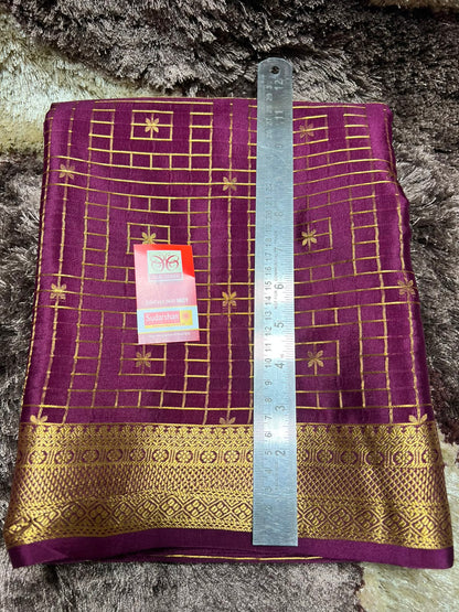 Pure Mysore Silk Saree.