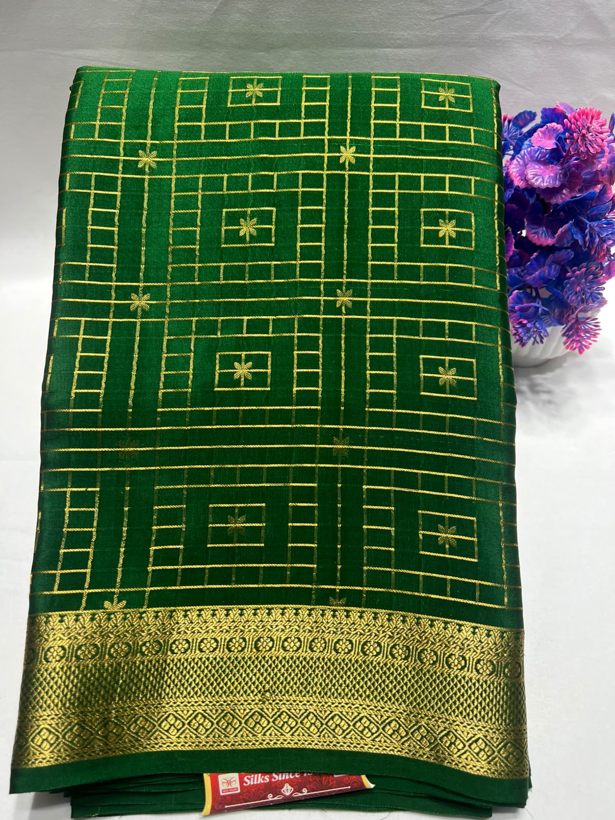 Pure Mysore Silk Saree.