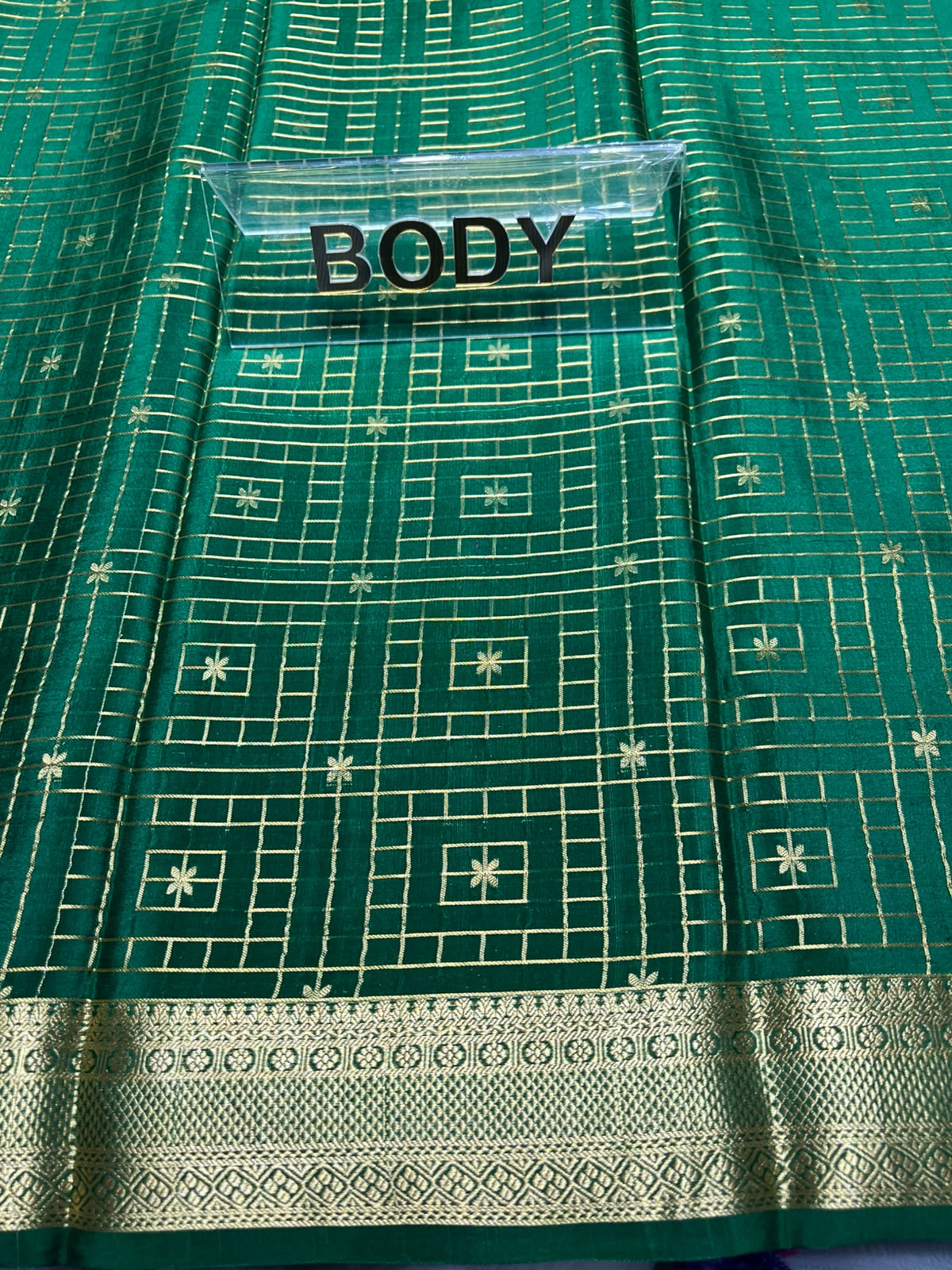 Pure Mysore Silk Saree.