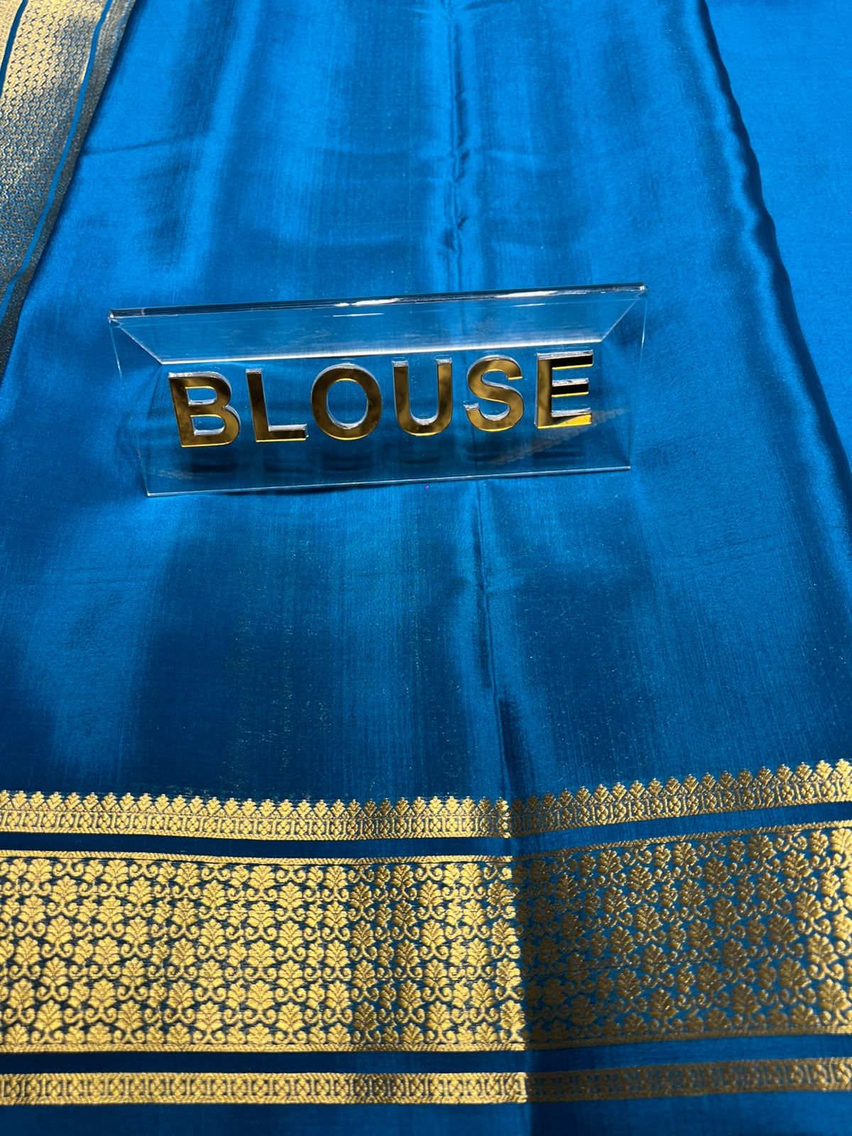 Pure Mysore Silk Saree.