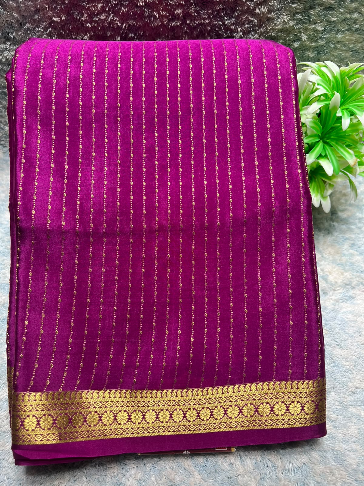 Pure Mysore Silk Saree.
