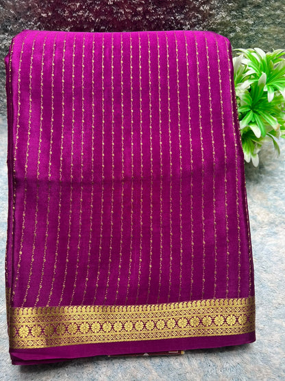 Pure Mysore Silk Saree.