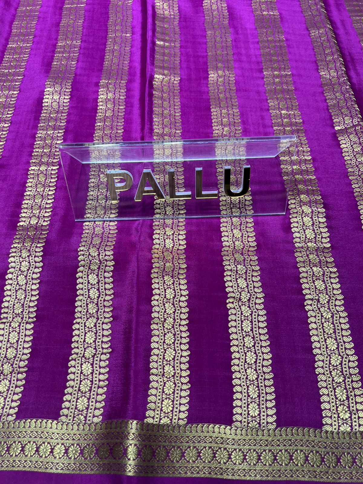 Pure Mysore Silk Saree.