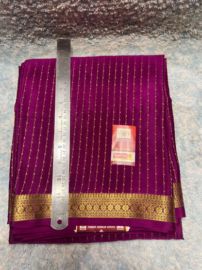 Pure Mysore Silk Saree.