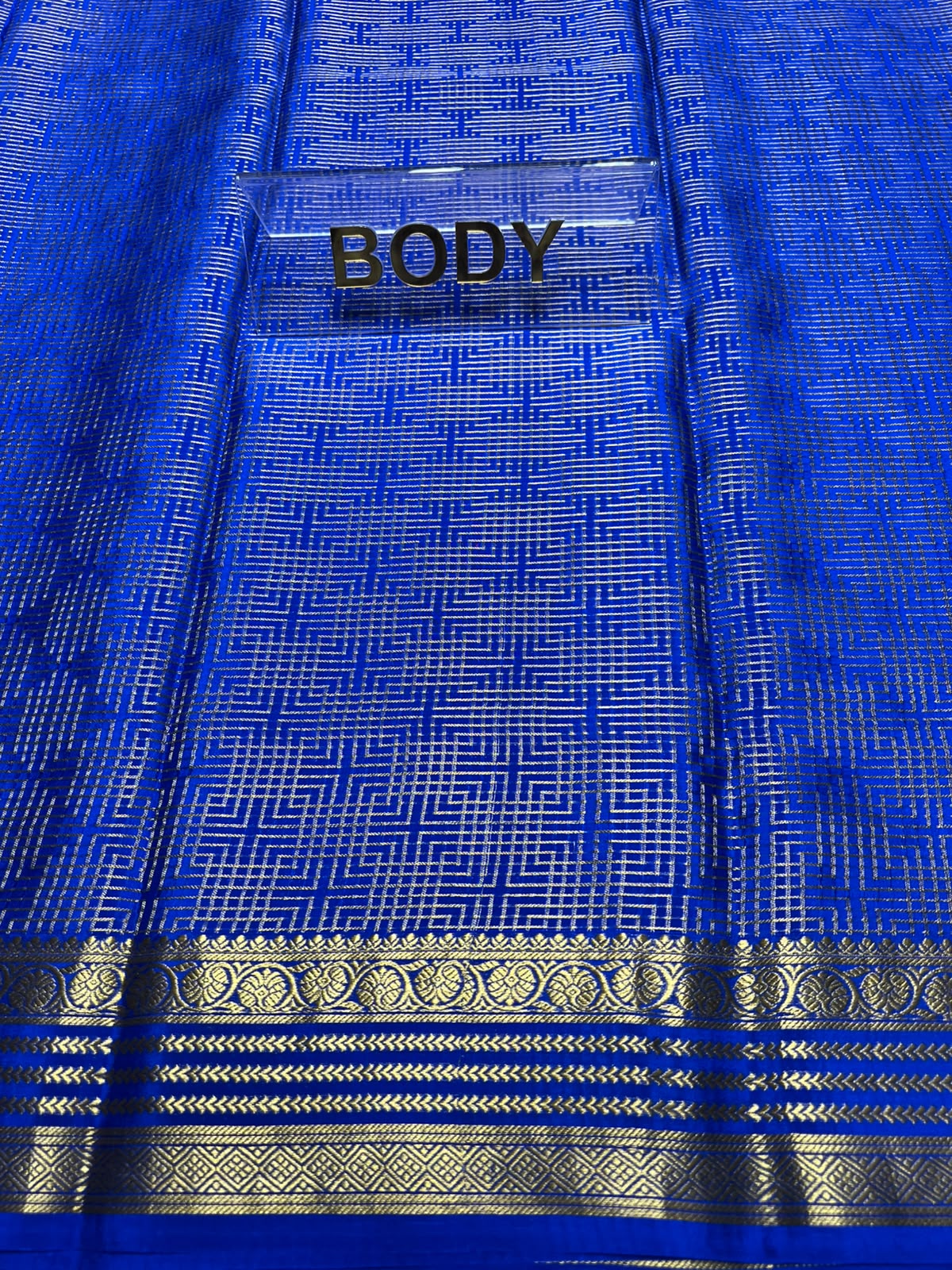 Pure Mysore Silk Saree.