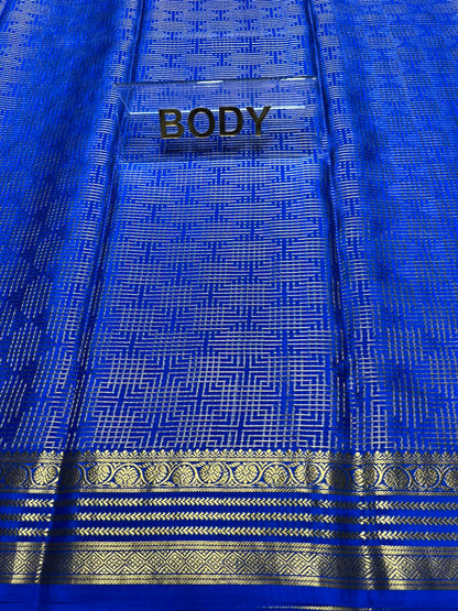 Pure Mysore Silk Saree.