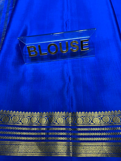 Pure Mysore Silk Saree.