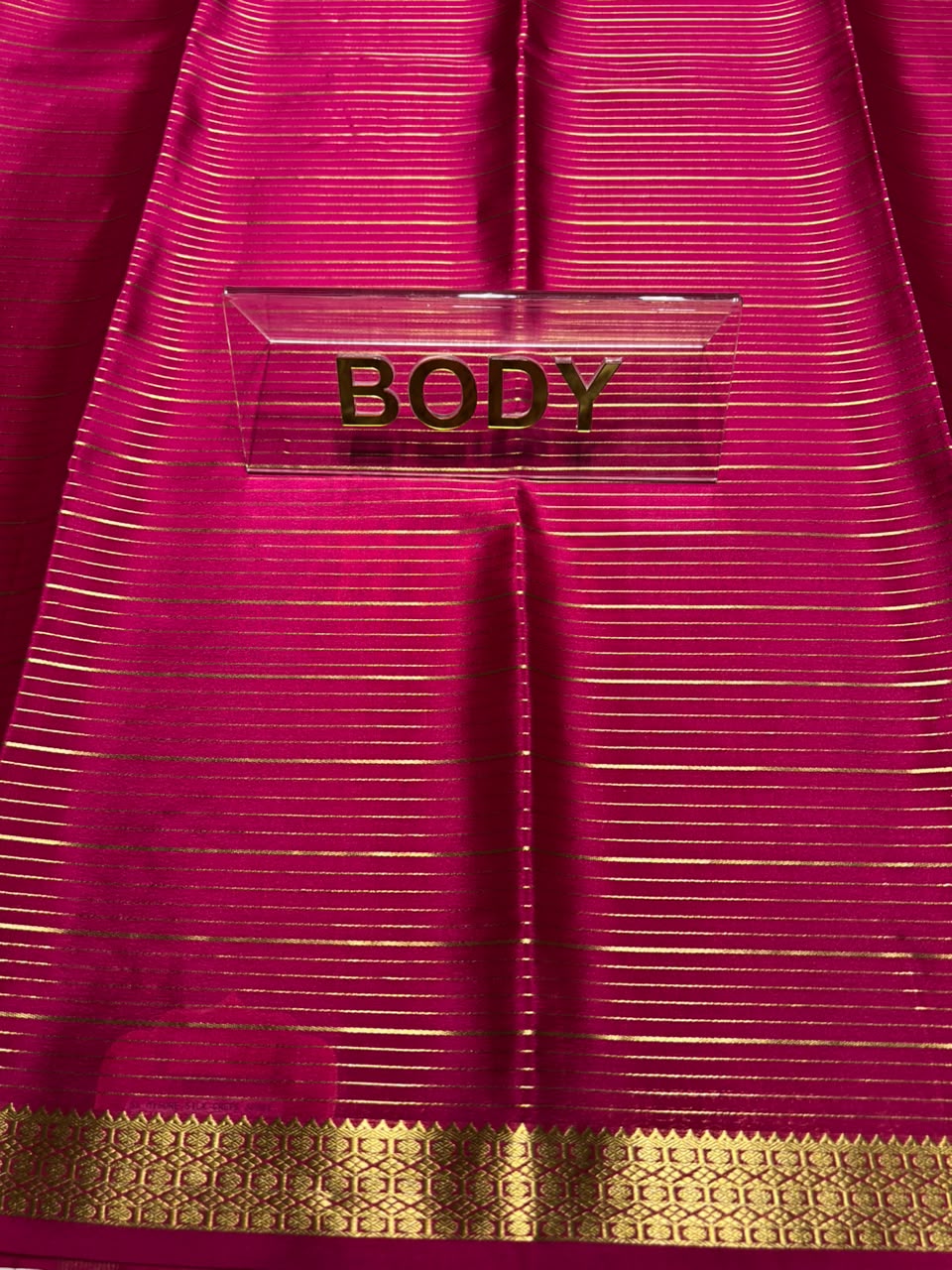 Pure Mysore Silk Saree ( 60 Grams )