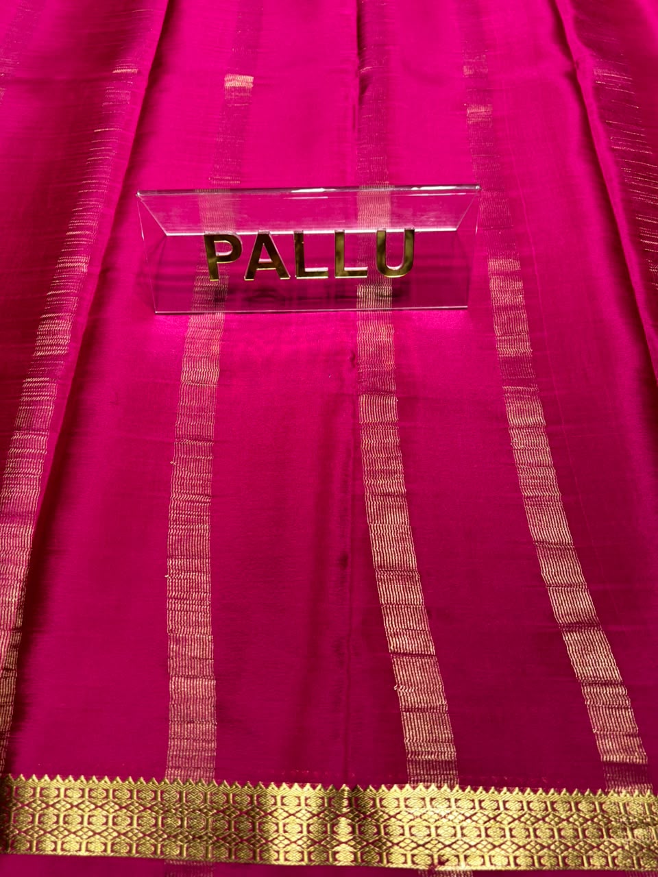 Pure Mysore Silk Saree ( 60 Grams )