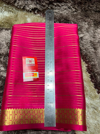 Pure Mysore Silk Saree ( 60 Grams )