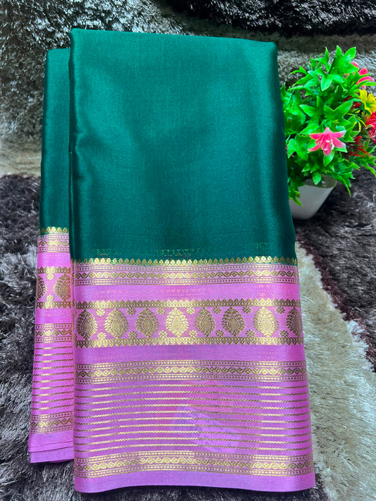 Pure Mysore Silk Saree ( 60 Grams )