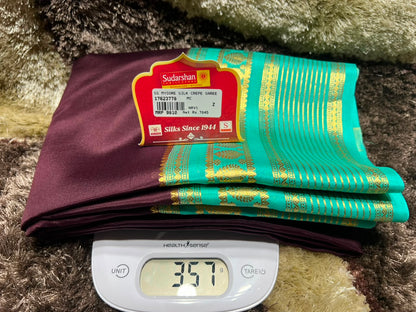 Pure Mysore Silk Saree ( 60 Grams )