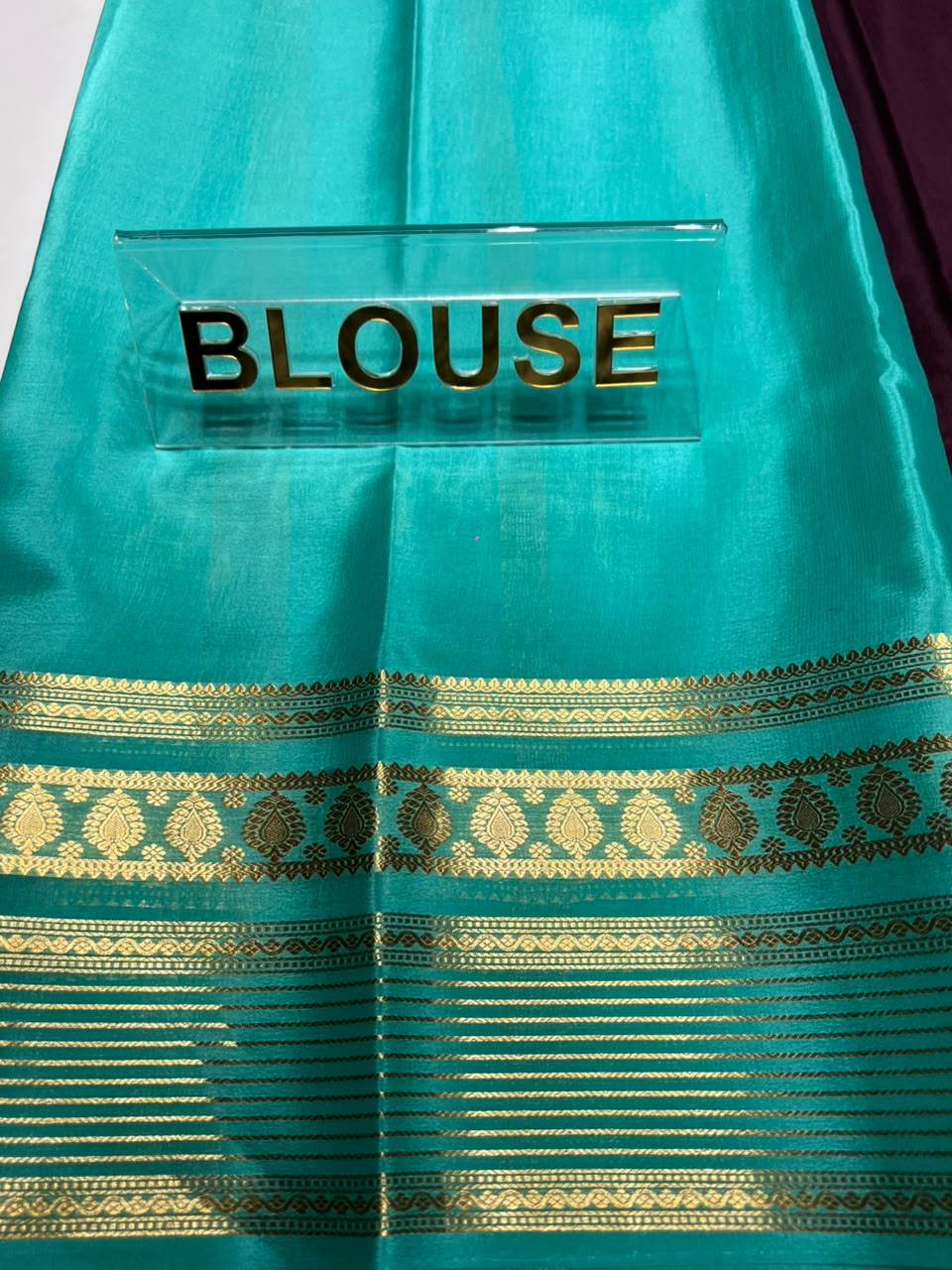 Pure Mysore Silk Saree ( 60 Grams )