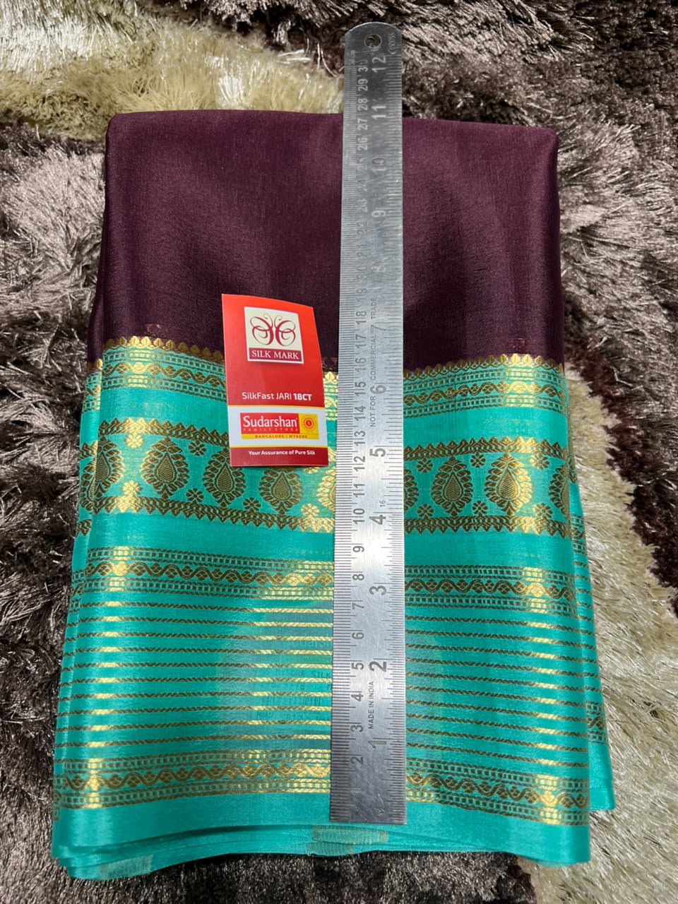 Pure Mysore Silk Saree ( 60 Grams )