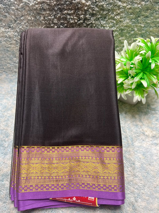 Pure Mysore Silk Saree ( 60 Grams )