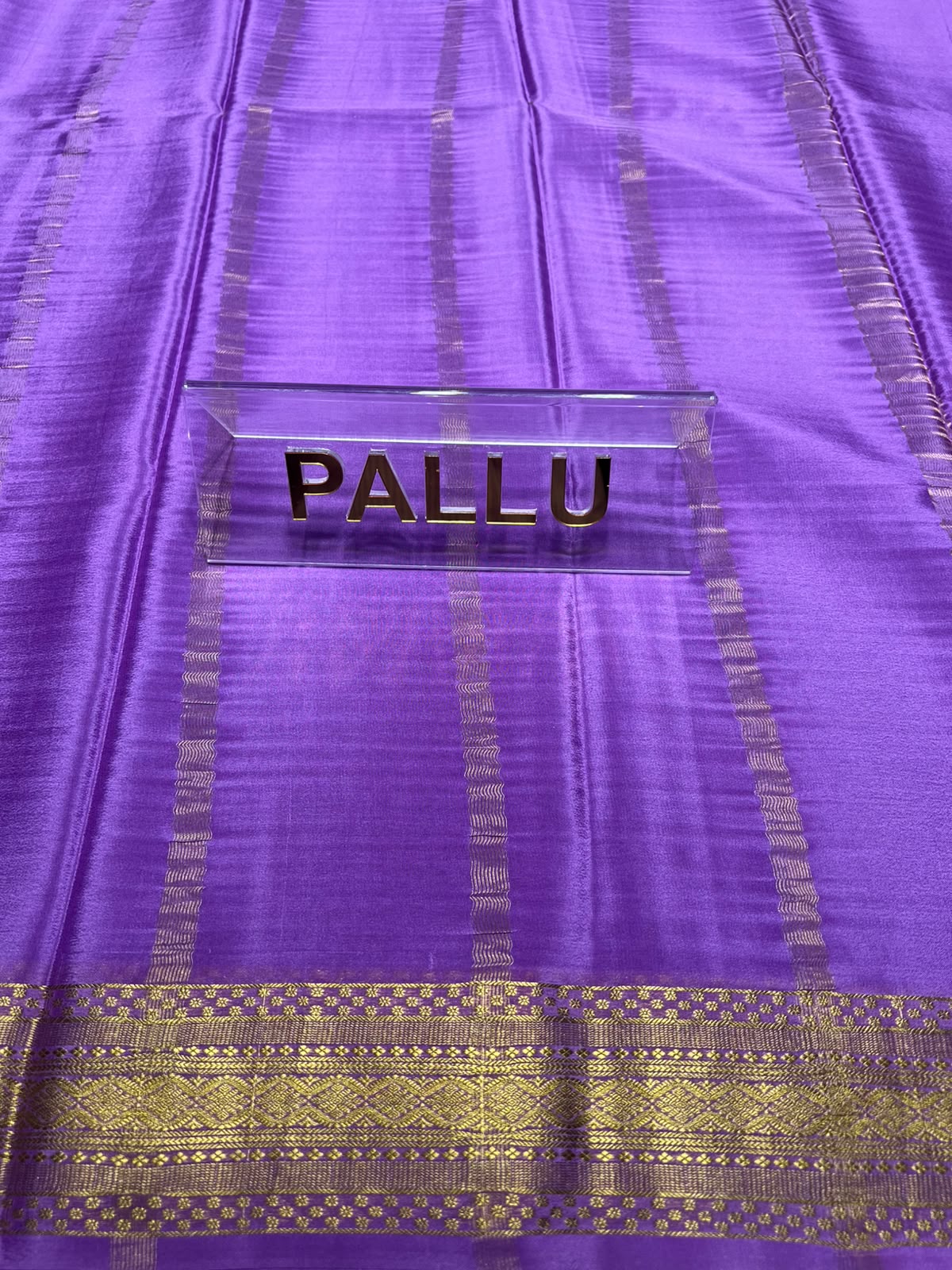 Pure Mysore Silk Saree ( 60 Grams )