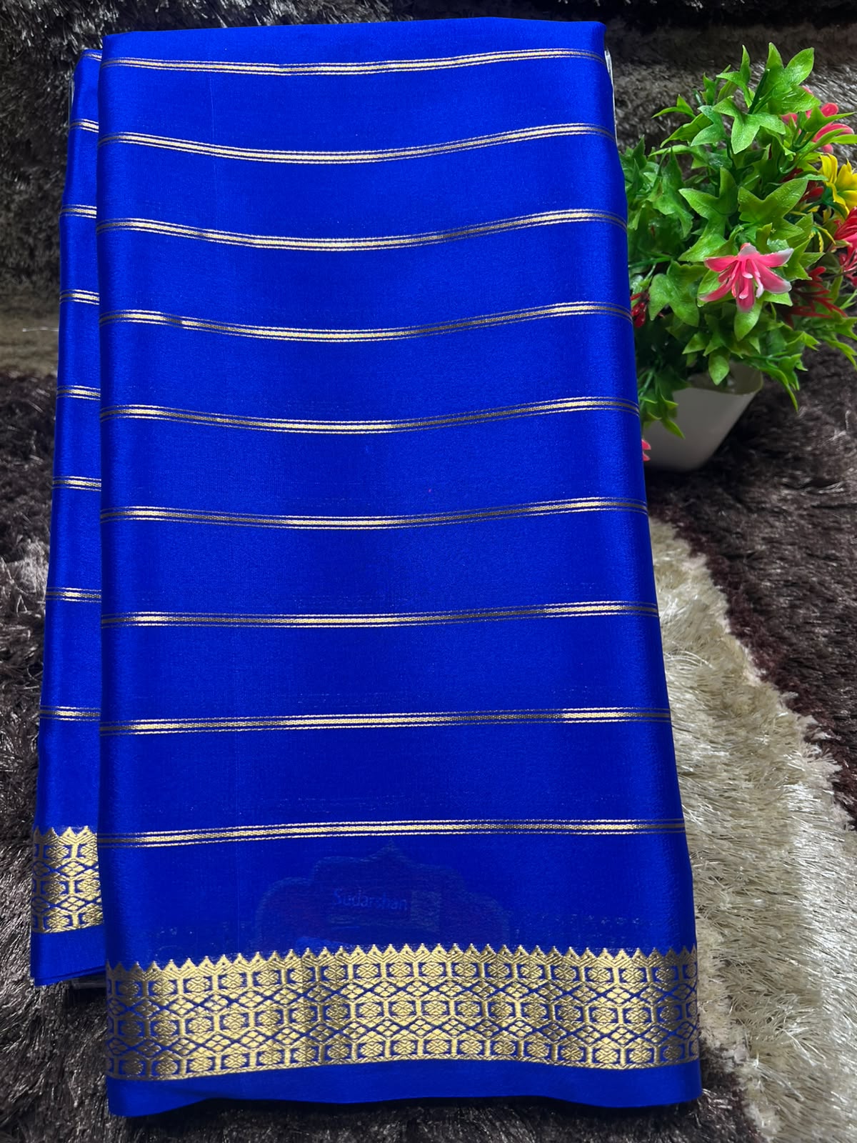 Pure Mysore Silk Saree ( 60 Grams )