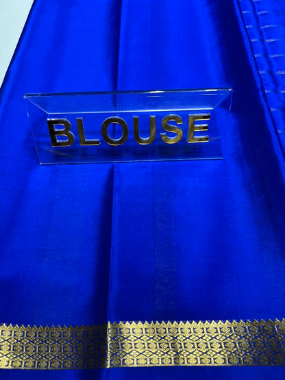 Pure Mysore Silk Saree ( 60 Grams )