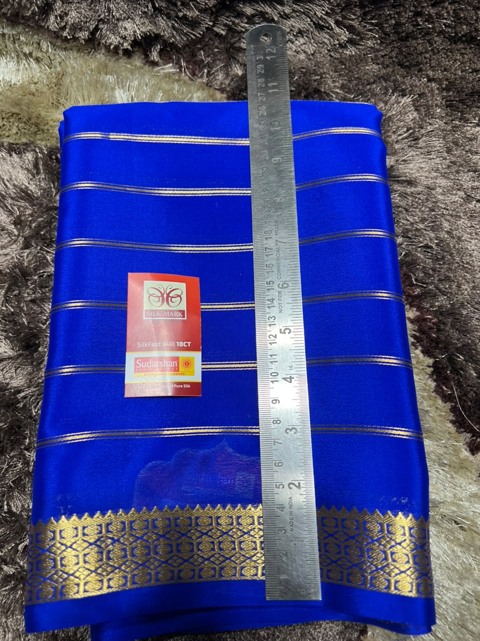Pure Mysore Silk Saree ( 60 Grams )