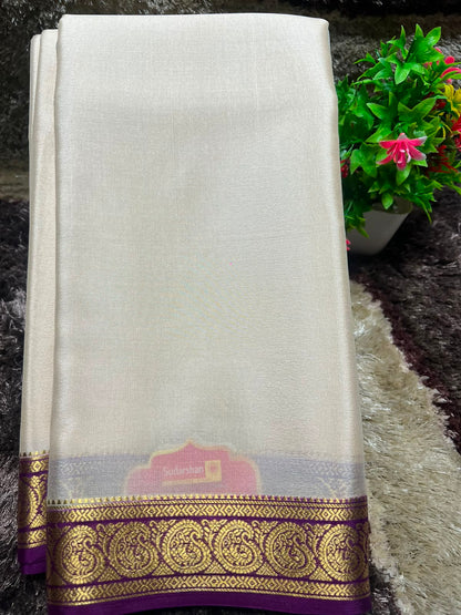 Pure Mysore Silk Saree ( 60 Grams )