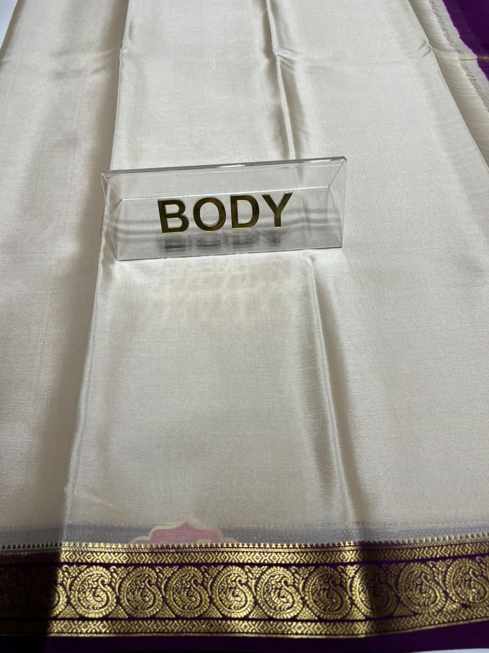 Pure Mysore Silk Saree ( 60 Grams )