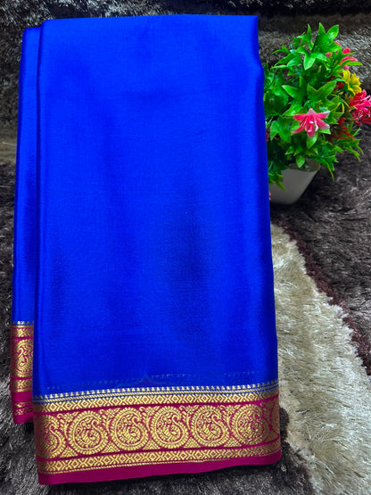 Pure Mysore Silk Saree ( 60 Grams )