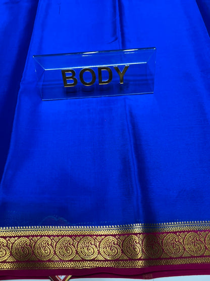 Pure Mysore Silk Saree ( 60 Grams )