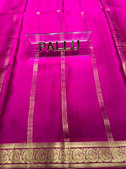 Pure Mysore Silk Saree ( 60 Grams )