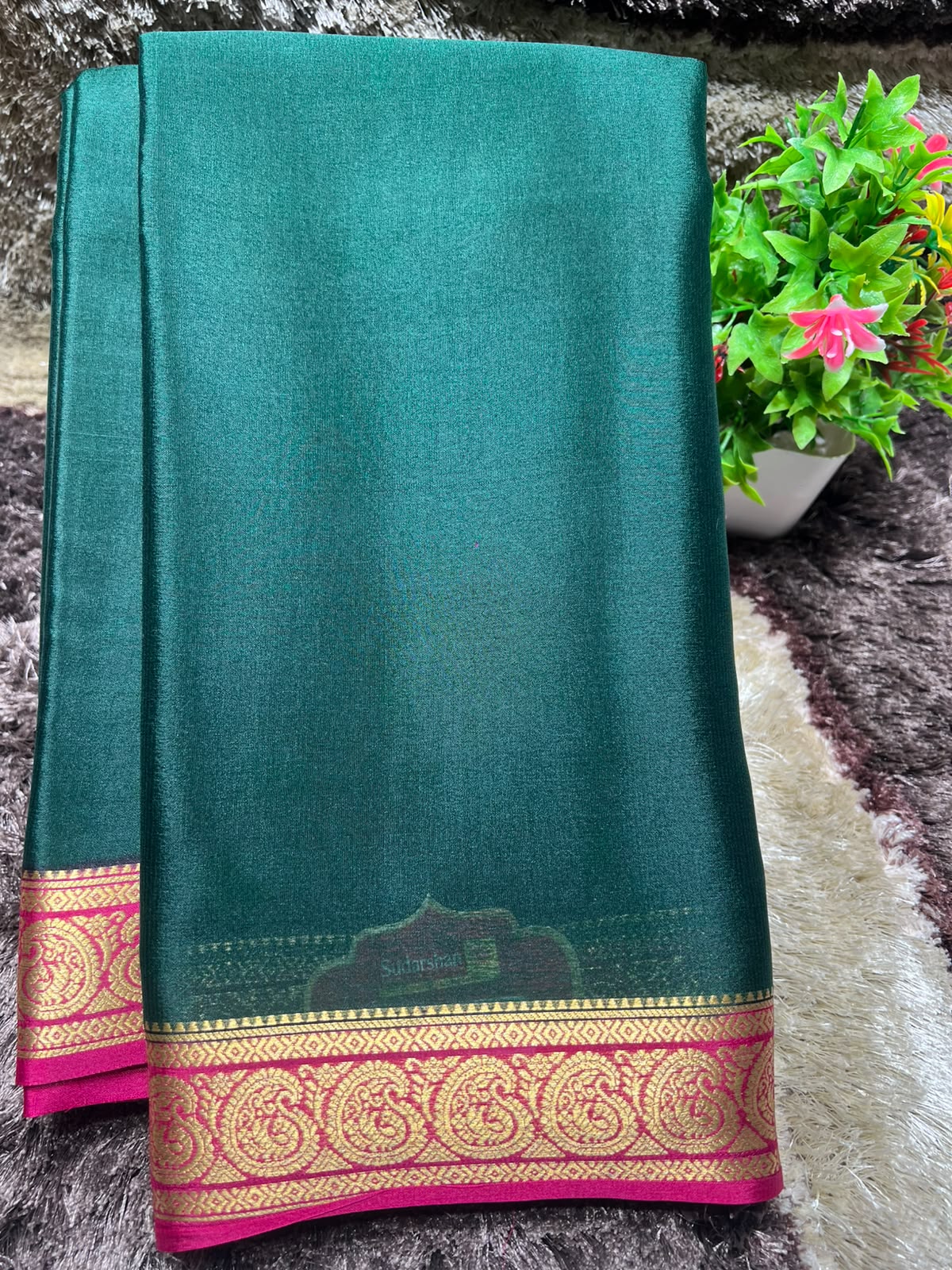 Pure Mysore Silk Saree ( 60 Grams )