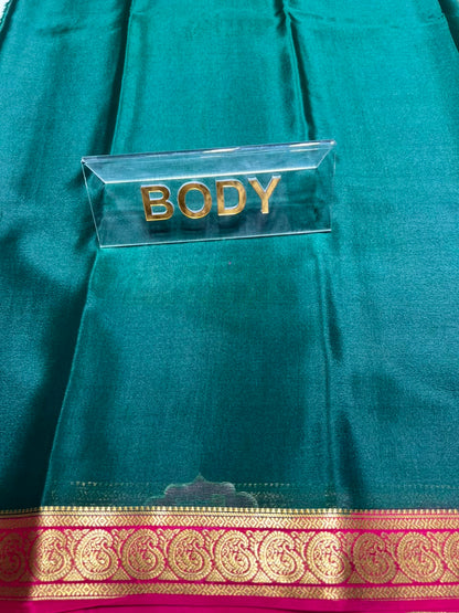 Pure Mysore Silk Saree ( 60 Grams )