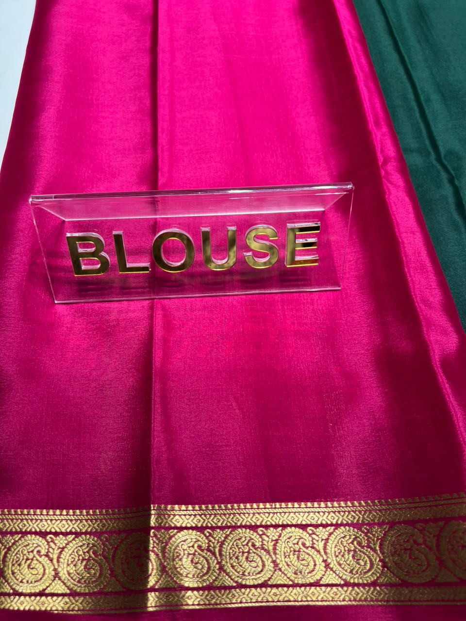 Pure Mysore Silk Saree ( 60 Grams )