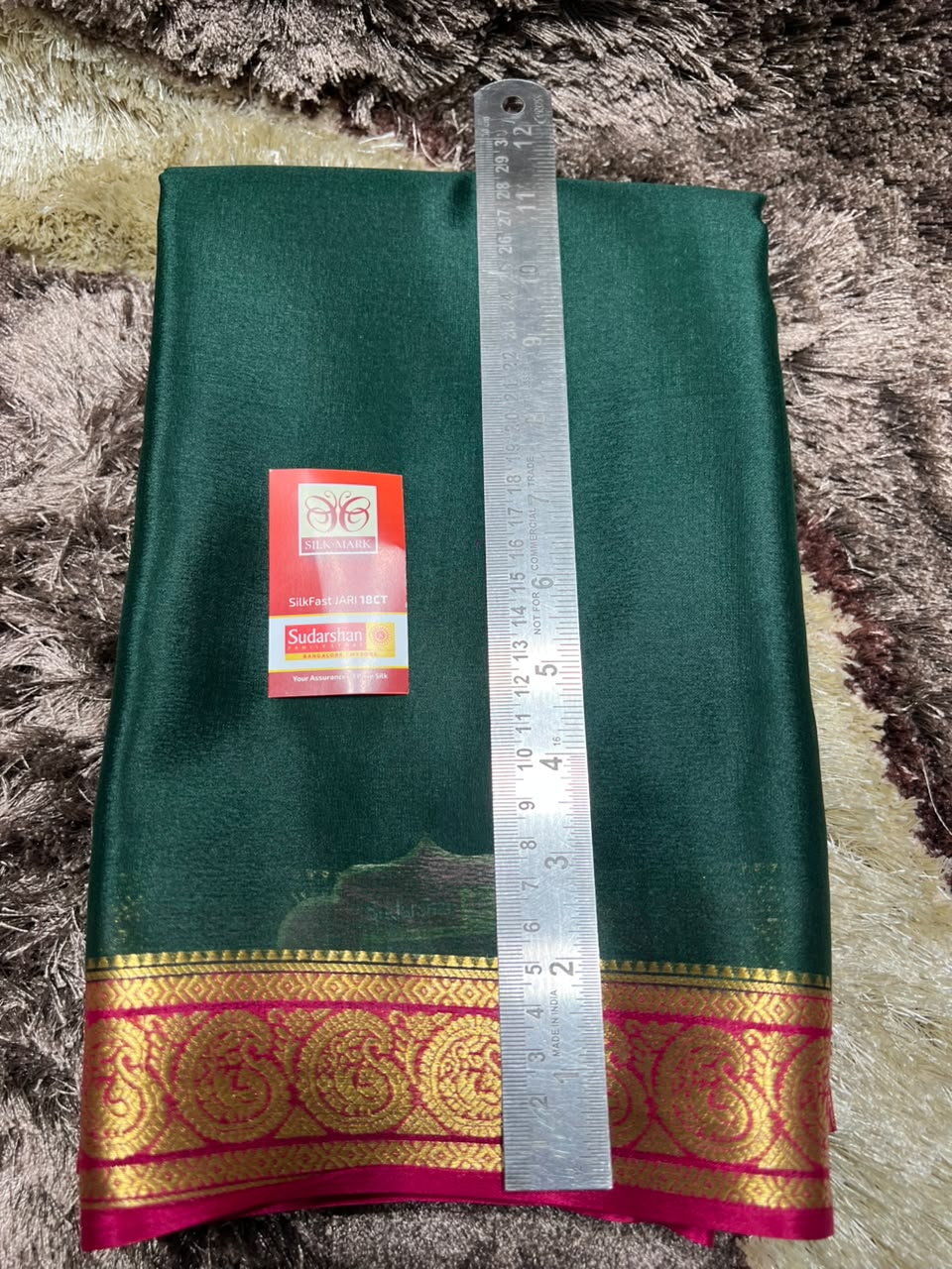 Pure Mysore Silk Saree ( 60 Grams )