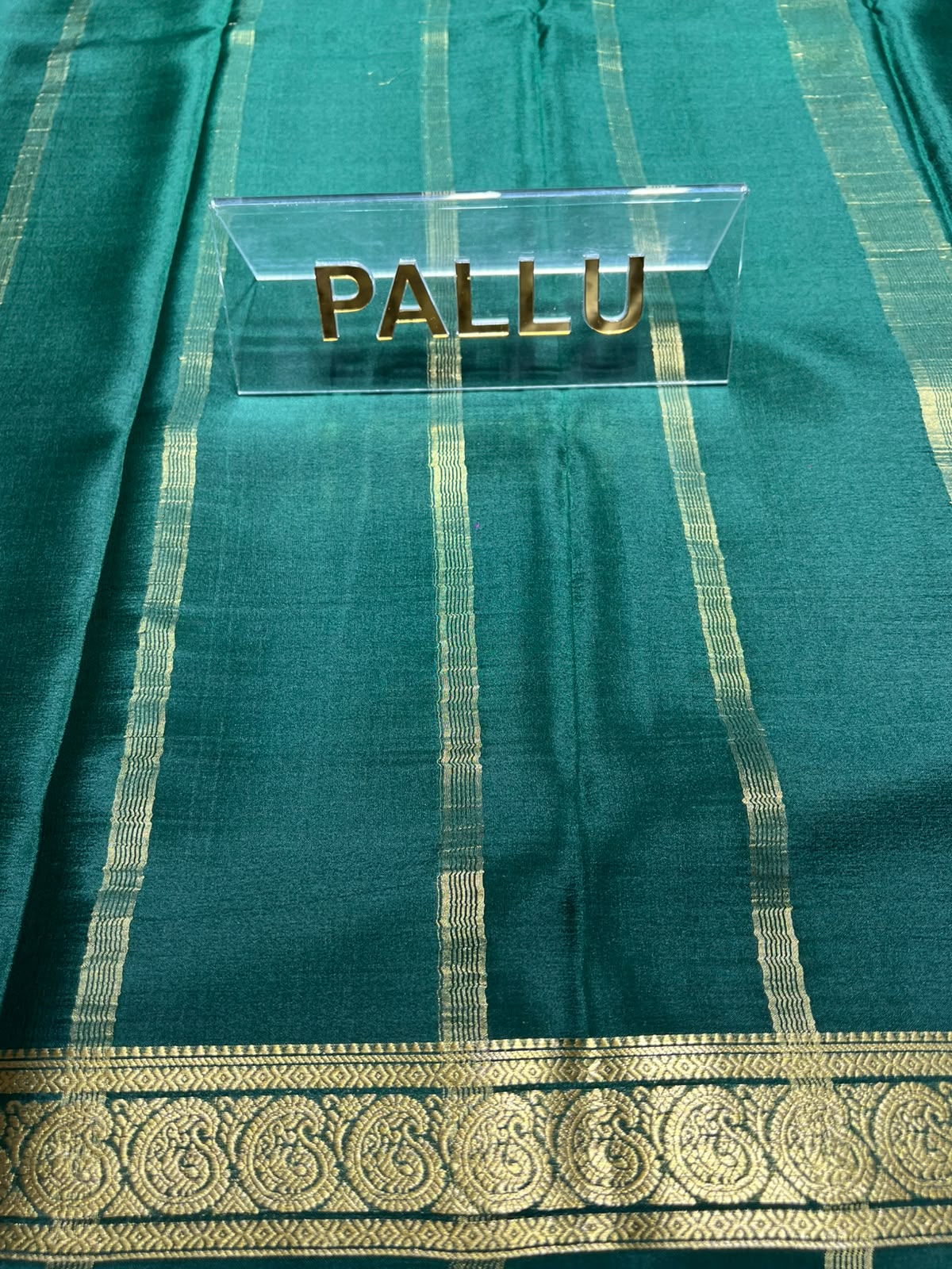 Pure Mysore Silk Saree ( 60 Grams )