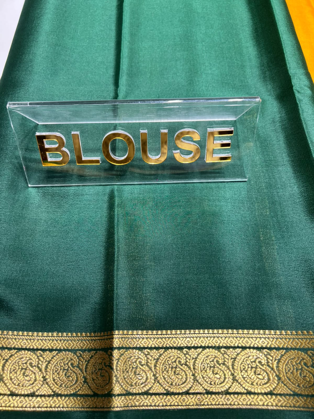Pure Mysore Silk Saree ( 60 Grams )
