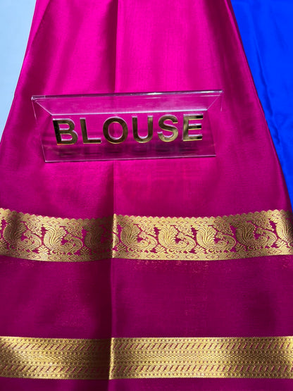 Pure Mysore Silk Saree ( 60 Grams )