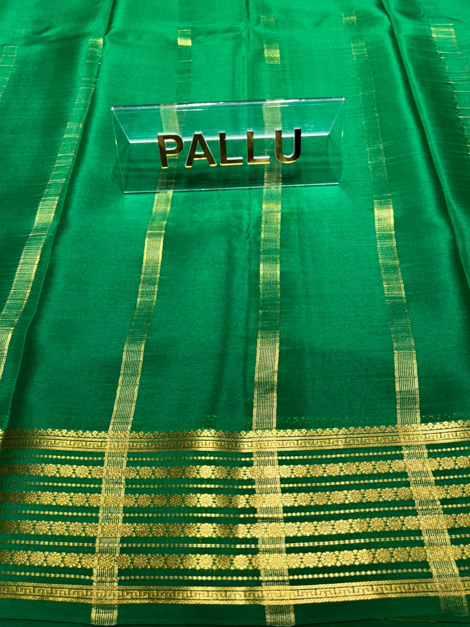 Pure Mysore Silk Saree ( 60 Grams )