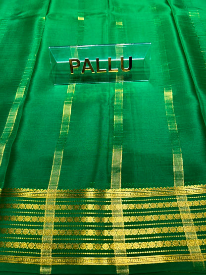 Pure Mysore Silk Saree ( 60 Grams )
