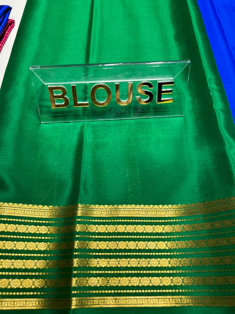 Pure Mysore Silk Saree ( 60 Grams )