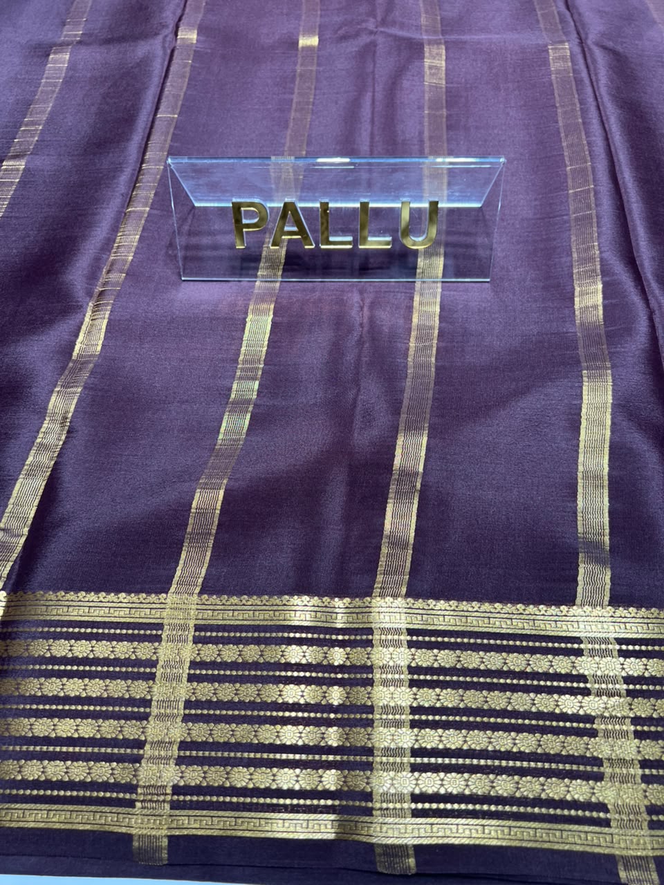Pure Mysore Silk Saree ( 60 Grams )
