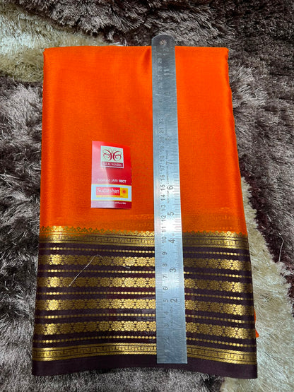 Pure Mysore Silk Saree ( 60 Grams )