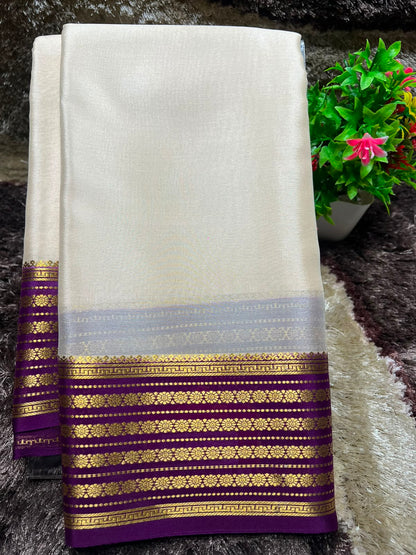 Pure Mysore Silk Saree ( 60 Grams )