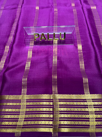 Pure Mysore Silk Saree ( 60 Grams )