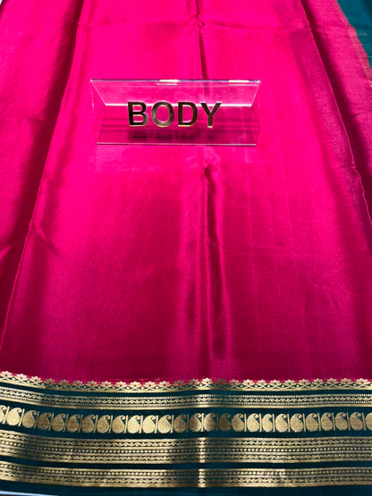 Pure Mysore Silk Saree ( 60 Grams )