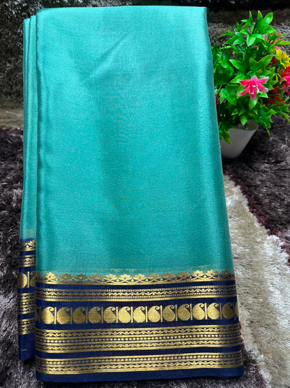 Pure Mysore Silk Saree ( 60 Grams )