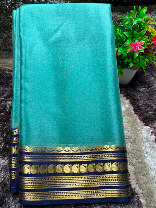 Pure Mysore Silk Saree ( 60 Grams )