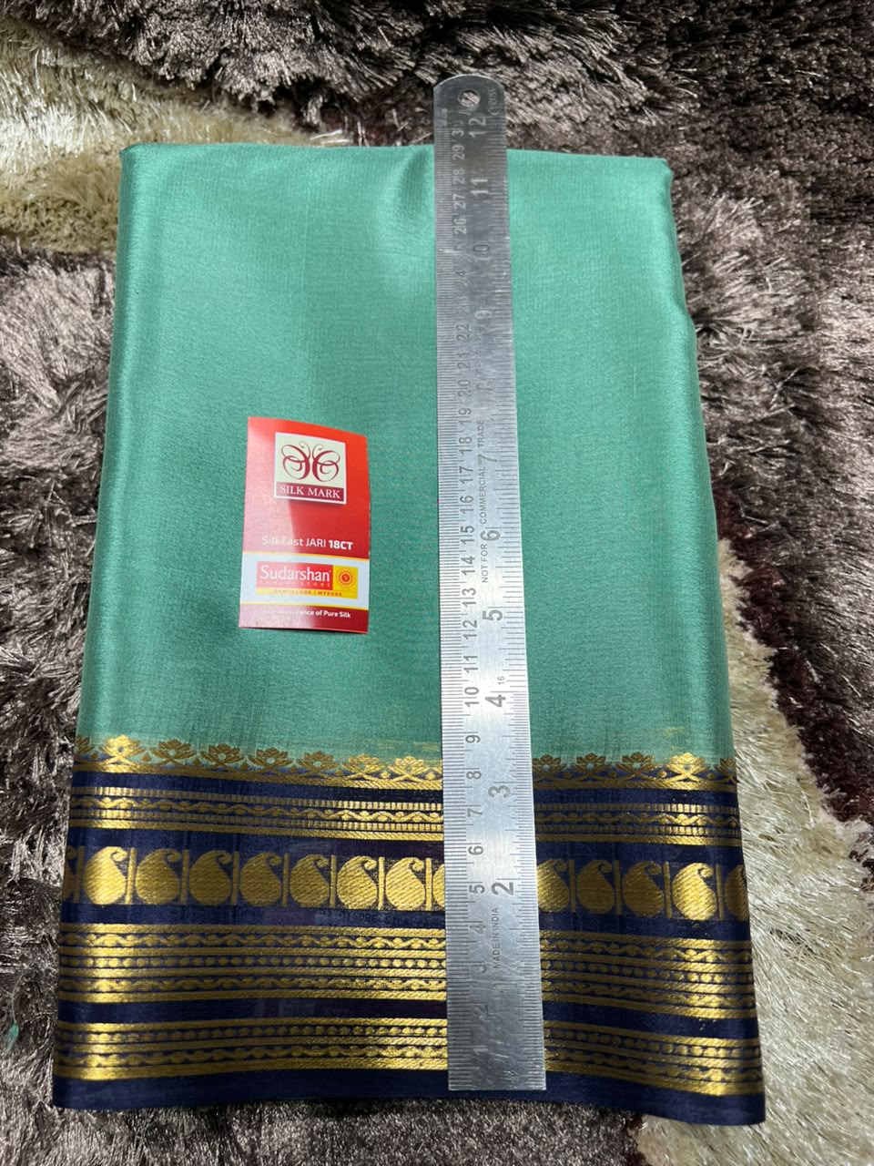 Pure Mysore Silk Saree ( 60 Grams )