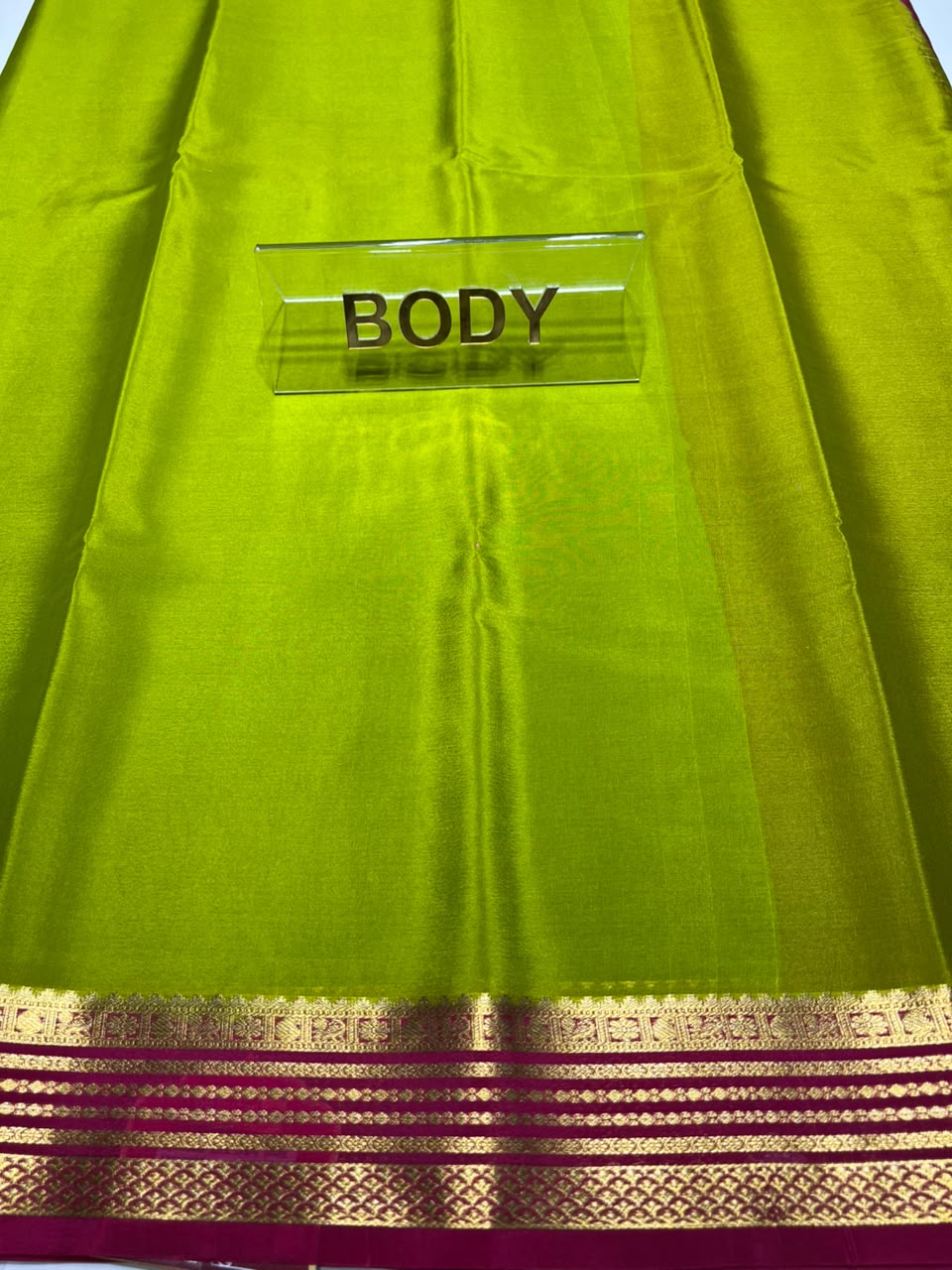 Pure Mysore Silk Saree ( 60 Grams )