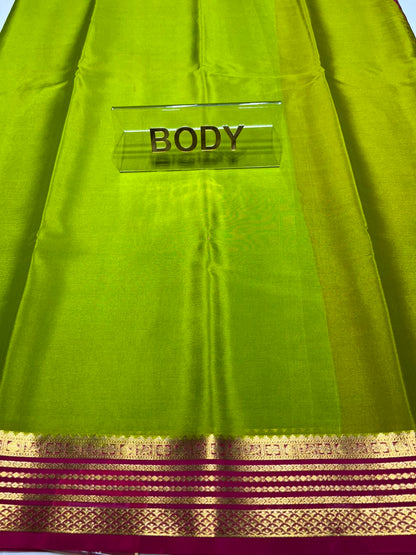 Pure Mysore Silk Saree ( 60 Grams )