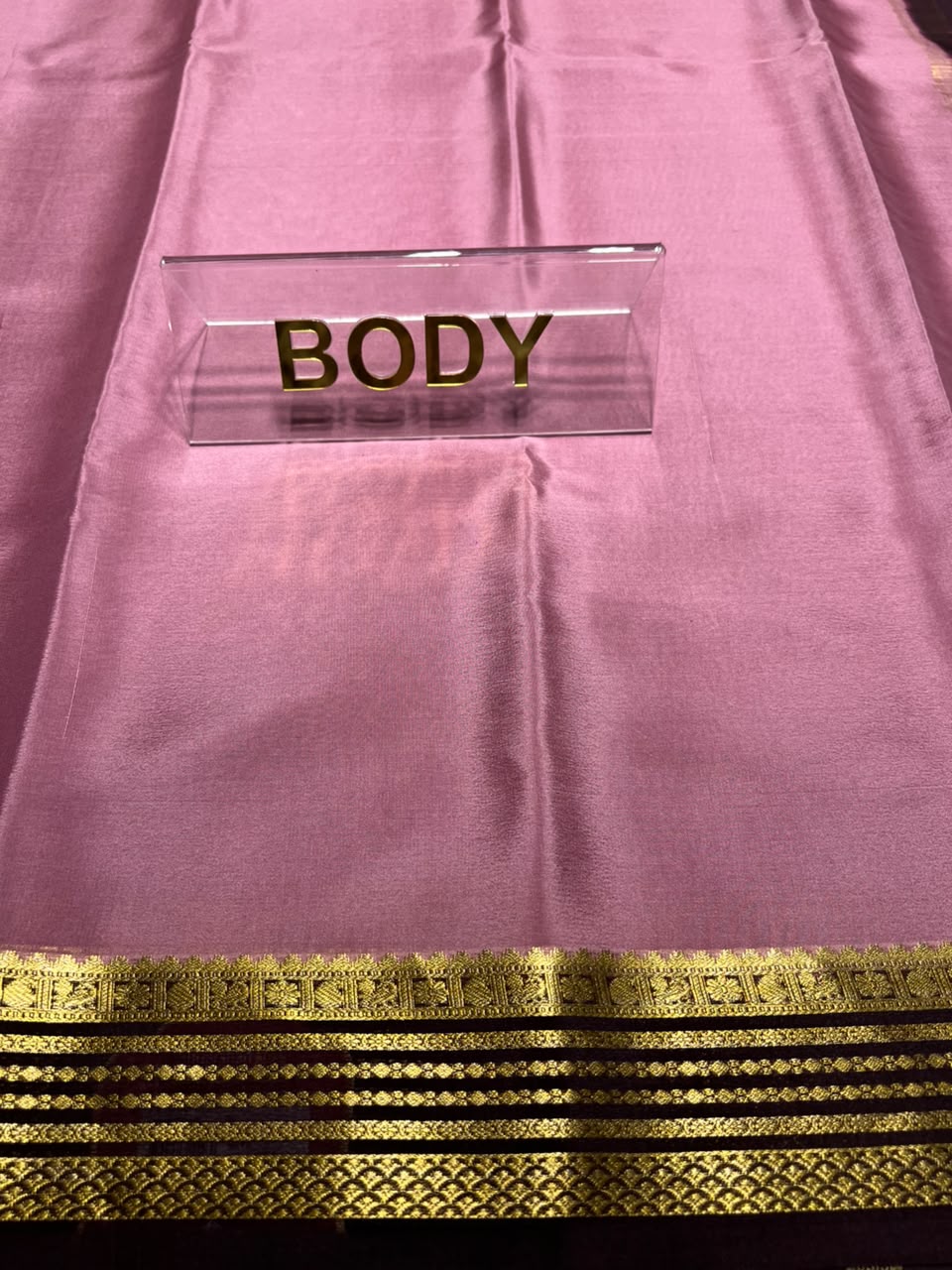 Pure Mysore Silk Saree ( 60 Grams )